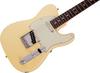 Fender Гитара с укороченной мензурой, сделанная в Японии, коллекция Junior, палисандр, сатин, винтажный белый, с мягким футляром Telecaster®, накладка на гриф,