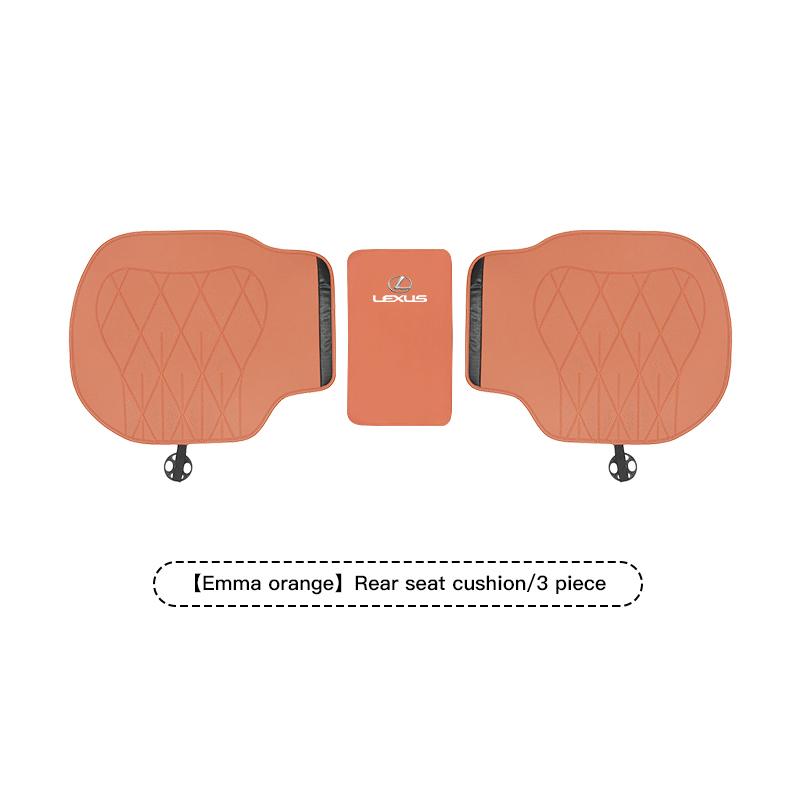 Чехол на сиденье автомобиля из кожи наппа, роскошная мягкая подушка, защидная накладка для Lexus F-SPORT ES RX NX LS UX LM LX GX LC RZ IS CT GS RC HS
