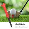 Unbreakable Golf Tees High Strength Not Easily Deformed Reusable Smooth Surface Stable Plastic Golf Tees Training Tool
