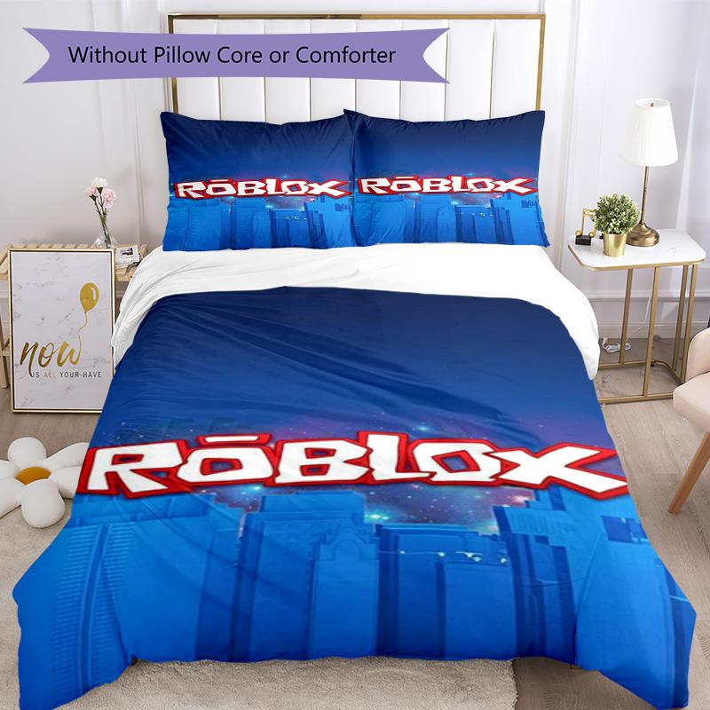 Roblox Bed Linen Set Perfect for Dormitory Soft Fabric Perfect Gift for Friends Family