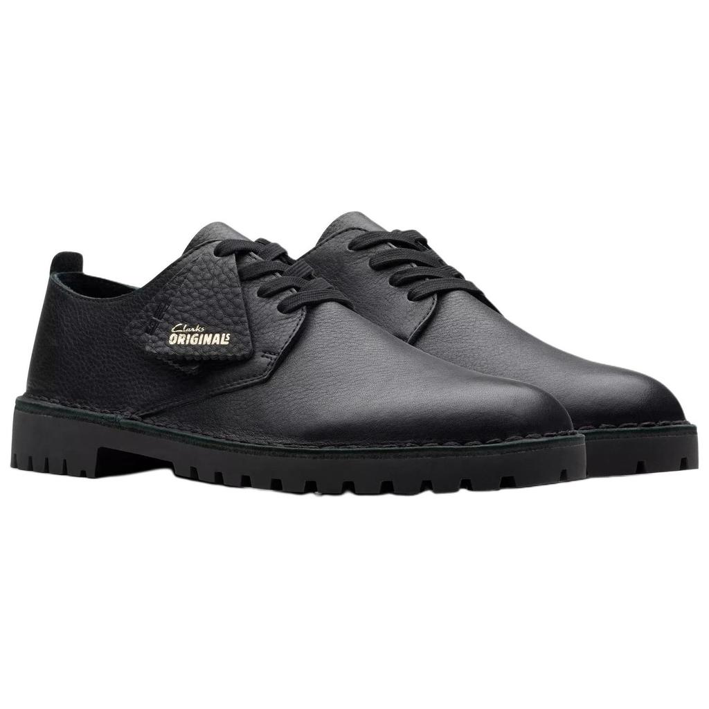 Clarks Кожаные Универсальные Модные Повседневные Обувь Мужские кроссовки Черный 26179178