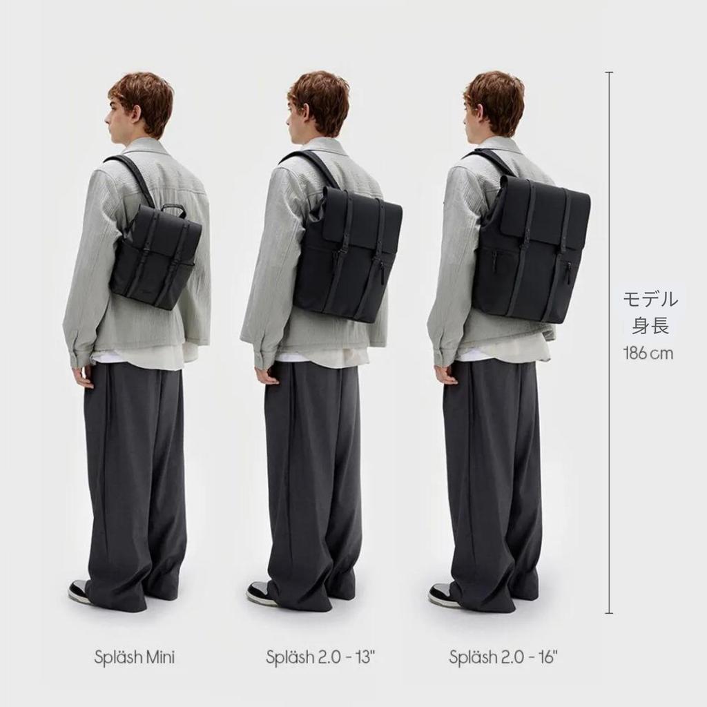 Splash Splash 11 13 16 Men [GASTON LUGA] 2.0 16'' (Cloud Cream) Backpack, Inch, Inch, Inch, PC, Tablet, Commuting, School, Lightweight, Waterproof,