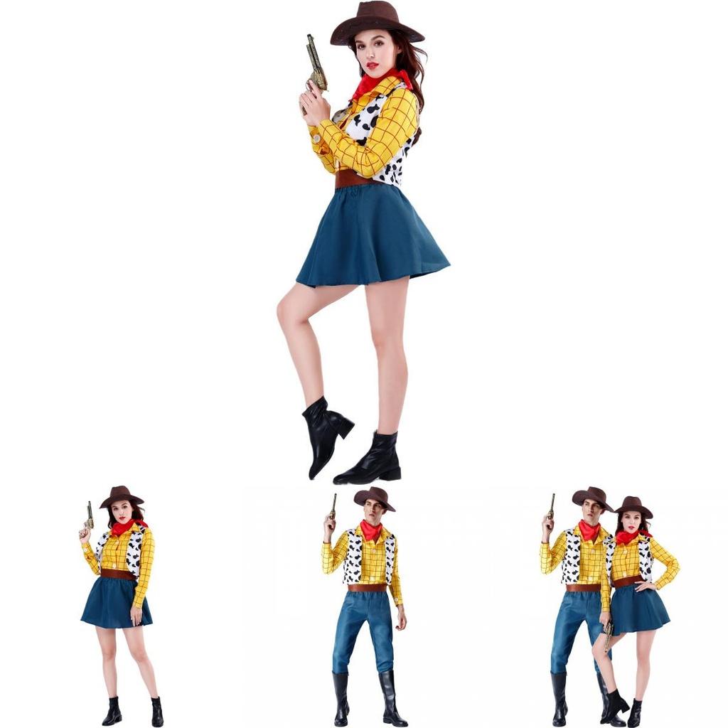 Comfortable And Versatile Toy Story 4 Cowboy Woody Roleplay Costumes For M-xl