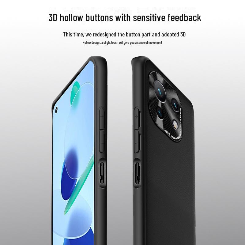 Чехол для телефона Xiaomi 11 Youth Edition Liquid Leather для защиты от падений — возможна доставка поштучно