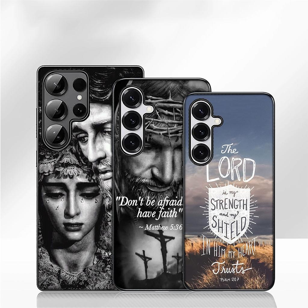 Bible Verse Jesus Christ Christian Cover Phone Case for Xiaomi Redmi 15C 15 A4 A5 9A 9T 10A 10C 9C NFC 14C Note 11 9 10 Pro 8T