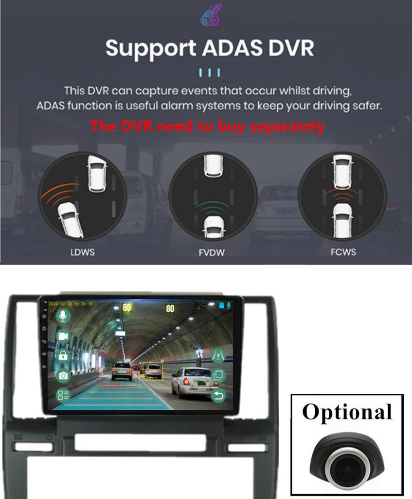 9'' Android 11 1+16 ГБ Автомагнитола Радио Навигация WIFI Для Land Rover Freelander 2006-12