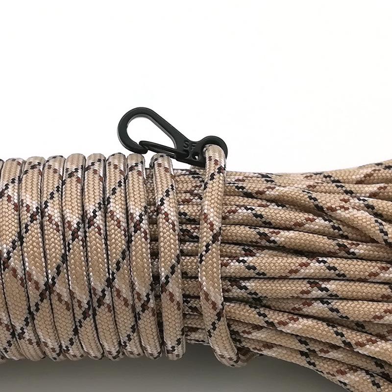 Металлический мини-карабин с пружинной защелкой: Быстросъемное кольцо для ключей для паракорда и тактического снаряжения