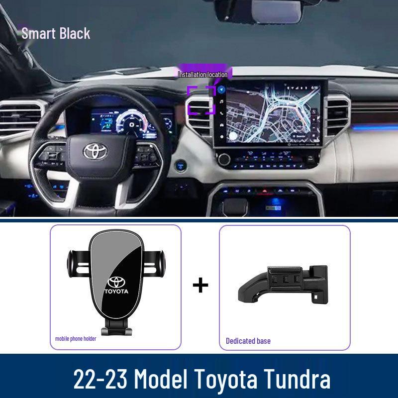 Держатель телефона на консоль Toyota Tundra 07-23, Противоударный кронштейн