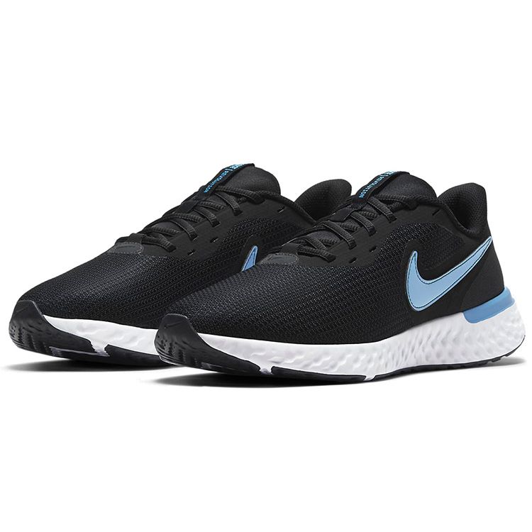 Nike Мужские кроссовки Revolution 5 EXT Black Coast темно-дымчато-серые белые CZ8591-004