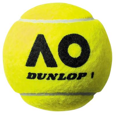 Теннисные мячи DUNLOP AUSTRALIAN OPEN 2 мяча x 30 бутылок DAOBYL2CS60 Желтые (Открытый чемпионат Австралии) (60 Шариков)