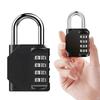 Resettable Padlock with Combination Zinc Alloy Suitcase Lock Safety Combination Lock  Outdoor