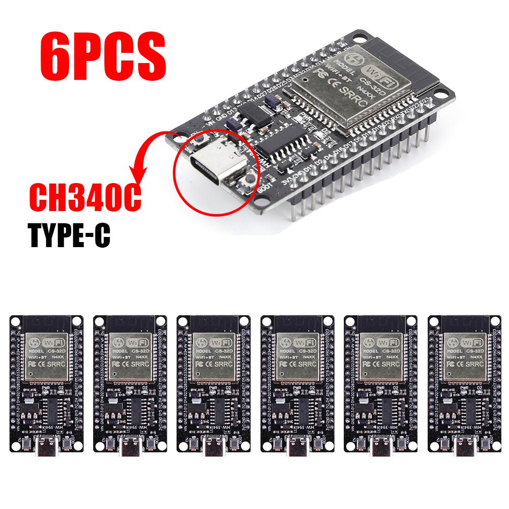 Плата разработки ESP32 -32 TYPE-C CH340C/ USB CP2102 WiFi+Bluetooth Сверхнизкое энергопотребление Двухъядерный беспроводной модуль