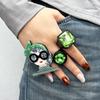 New Acrylic Geometric Ring an Instagram Fashion And Trendy Little Girl Ring is a Cute Jewelry Accessory for Ladies