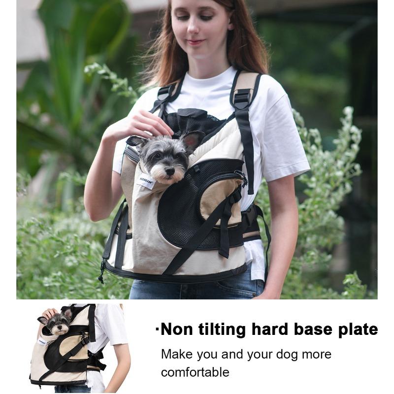 Дорожная нагрудная сумка для щенка и котенка, переноска для кошек и собак, переноска из дышащего холста, портативный рюкзак с перекрестным плечевым ремнем