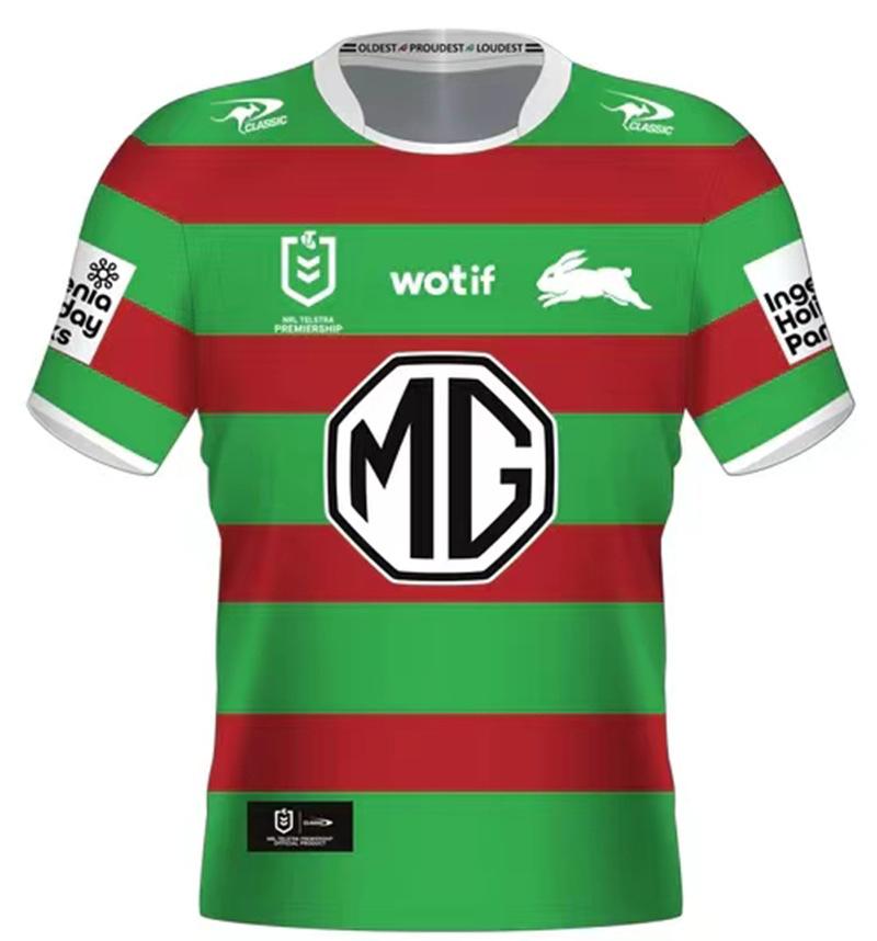 2024NRL Melbourne Rabbit Rooster Titans Main Guest Short Sleeve Rugby Clothes Rugby Jersey