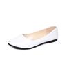 Shallow Single Shoes Pu Patent Leather Flats Spring Casual Round Tow Candy Color Ballet Sansals