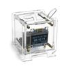 WiFi Clock Module OLED Splay Y Time Date Temperature Humidity Weather Forecast Indicator DC5V Clock