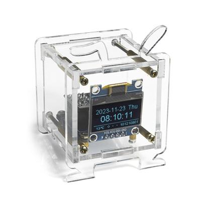 Модуль часов WiFi OLED splay Y Время Дата Температура Влажность Прогноз погоды Индикатор DC5V Часы