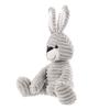 Apricot Lamb Grey Corduroy Bunny Plush Toy for Soft and Fluffy Grey Corduroy Bunny for Girls and 23cm Kids, Cute, Boys,