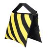Yellow & Black Stripes Sand Bag Sandbag Weight Bags for Studio Video Light Stand Tripod