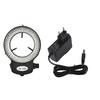 Microscope Camera 144 LED Beads Light Source Brightness Adjustable Ring Lamp