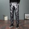 Men's Winter Plus Size Glossy Warm Pants Comfortable Waterproof Cold Sweatpants