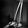 Thickened 304 Stainless Steel Double-purpose Long-handled Hot Pot SpoonRice Spoon and Soup Spoon Large