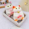 Cartoon Big Cat Doll Squeeze Toy Cat Bell Artificial Doll Squeeze Toy  Adults
