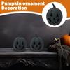 Осенний декор - Украшения на Хэллоуин - Тыква для улицы и дома - Симпатичное украшение для стола на Хэллоуин, фестивальный декор для дома, крыльца, входной двери, каминной полки
