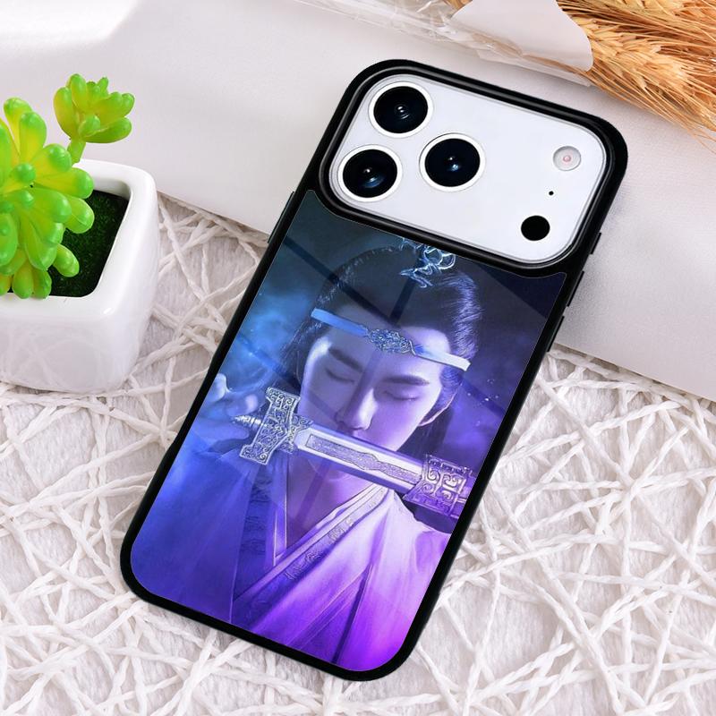 WuXian Lan Zhan Неукротимый Ударопрочный Чехол для Телефона для iPhone 17 Air 16e 15 11 12 14 13 Pro Max Чехол Coque