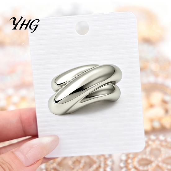 Daily Wear Brooch Minimalist Arched for Men Women, Golden Silver Alloy Lapel Pin Pin, Decorative Accessory Coats Dresses Suits Sweaters Solid