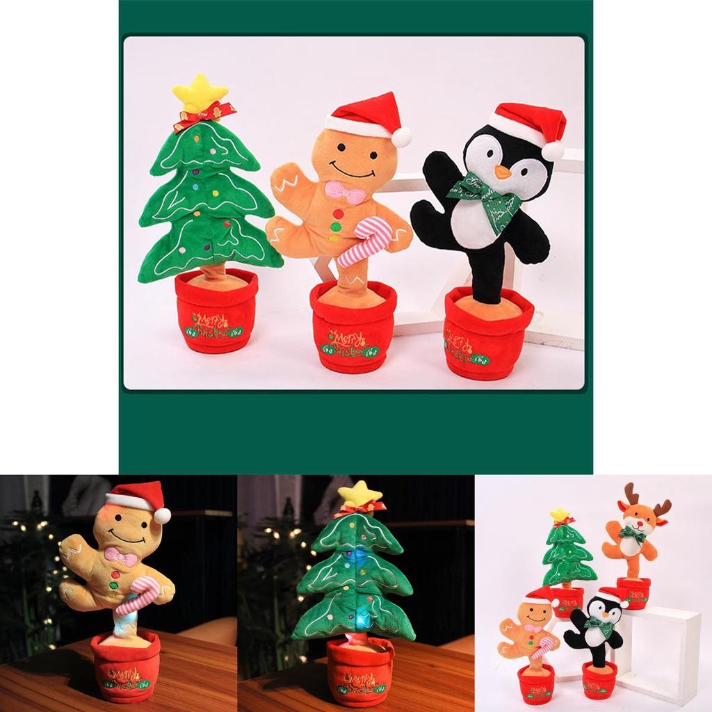 Playful Singing Christmas Doll With Cozy Pp Cotton Ideal For Memorable Gift Giving