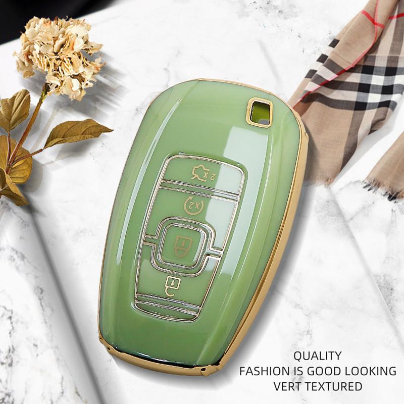 Роскошный чехол для дистанционного ключа для Lincoln Continental MKC MKZ MKX 2017 2018 Navigator Nautilus брелок для автомобиля