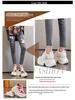 Women's Breathable 8cm Height-Increasing Dad Shoes, Thick-Soled Mesh Casual Sports Sneakers A8860