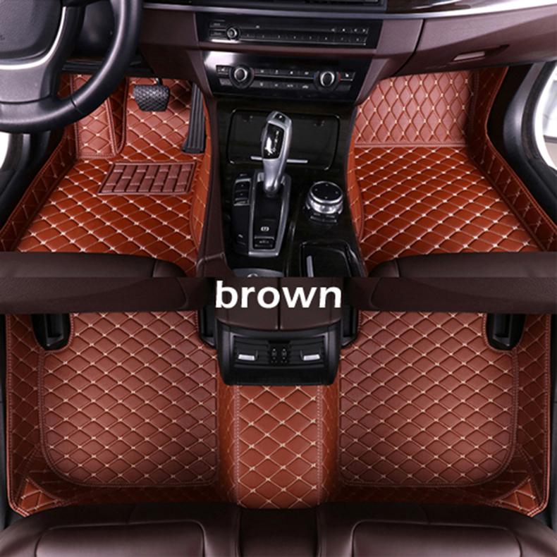 Автомобильные коврики для BMW 3 F30 325i 330i 320i 318i Five Doors 2013 2014 2015 2016 2017 Подушечки для ног Ковровое покрытие Аксессуары для интерьера