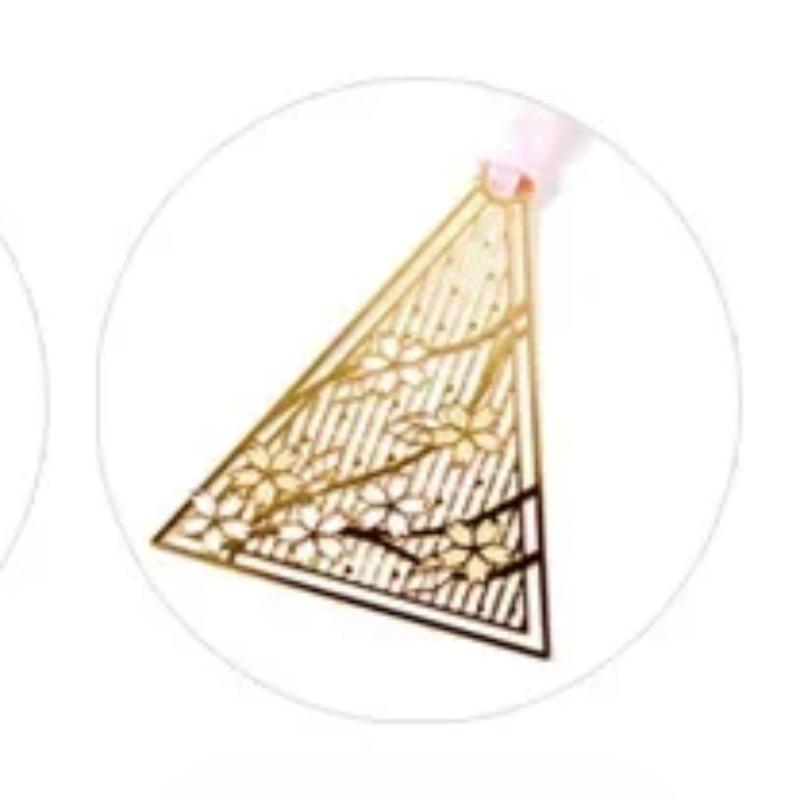 Серия Cherry Blossom, полая закладка в китайском стиле, креативная маленькая и мини-закладка из латуни, зажим для страницы