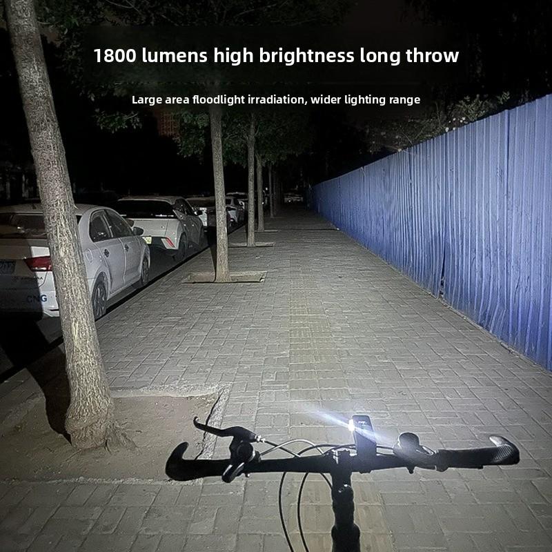 Luz delantera LED para bicicleta recargable por USB impermeable para ciclismo nocturno al aire libre