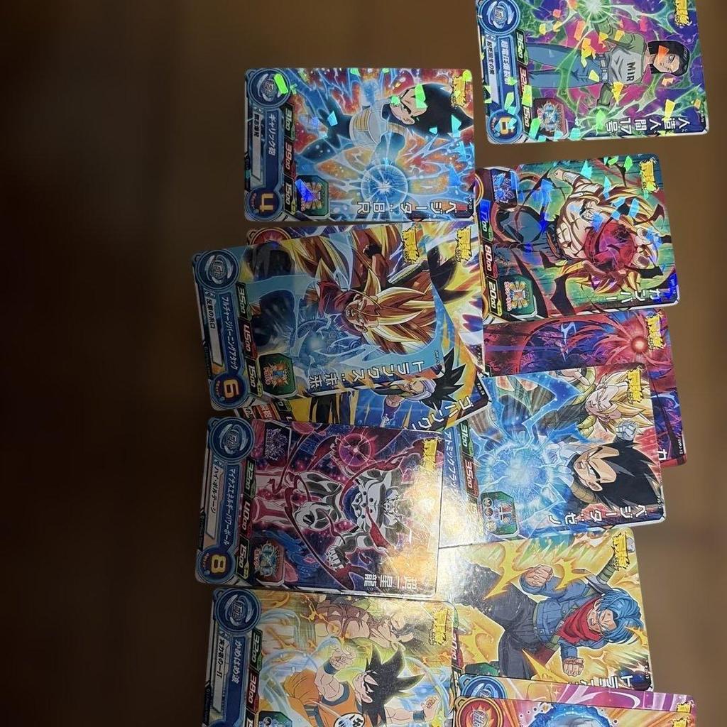 Распродажа б/у карт Dragon Ball Heroes