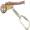 Морская цельная латунь, медь, брелок для ключей со свистком боцмана боцмана