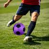 1pc Purple Geometric Lightweight PVC Training Soccer Ball, Size 5, Suitable for Indoor and Outdoor TrainingGift y60364