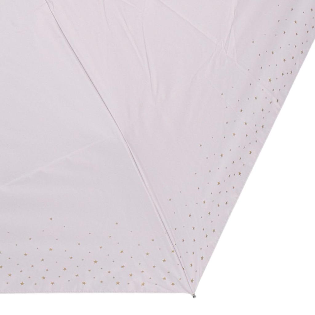 Moon Bat 1 Parasol Folding Umbrella Lightweight Shading Rate UV Protection Heat Shielding Effect Large Size Star Beige [Class Shading] 99.99% 99%