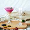 20 Pcs Unbreakable Disposable Wine Glass Clear Goblet Plastic Margarita Glasses  Champagne