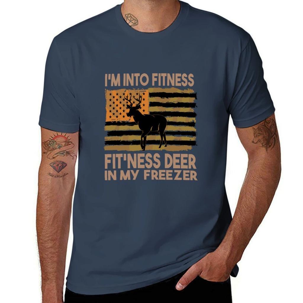 Im Into Fitness Fitness Deer In My Freezer Tshirt Casual Everyday Wear Tshirt