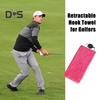 Полотенце для гольфа для гольф-каров или клюшек, хлопковое полотенце с карабином, полотенце для чистки мячей для гольфа, принадлежности для гольфа для мужчин и женщин
