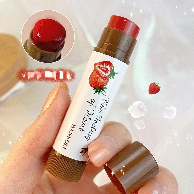 Fruit Flavor Moisturizing Hydrating Lip Balm Anti-cracking, Removal of Dead Skin Repair Lip Line Lip Balm Waterproof Lipstick Long-lasting Set Makeup