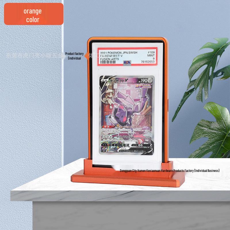 Алюминиевая подставка для дисплея для карт Pokemon 35PT от PSA/BGS с защитным чехлом