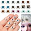1Pair 10mm Animal Toys Puppet Making Dinosaur Eye DIY Craft Accessories Doll Safety Eyes