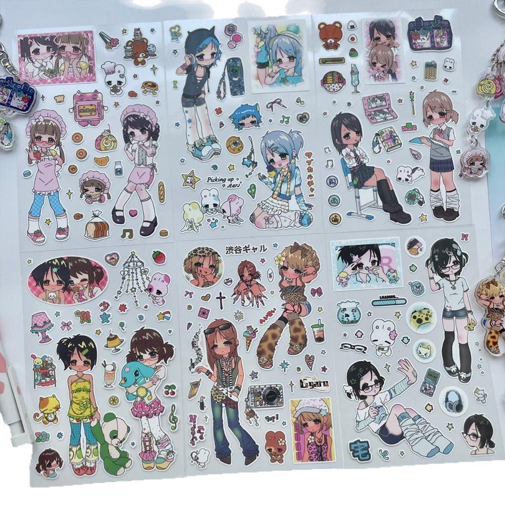 Cute Deco Stationery Stickers Kawaii Phone Craft Stickers New Scrapbooking Stickers