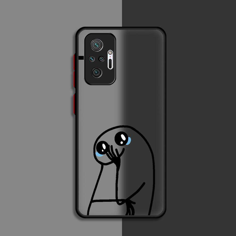 Чехол-накладка для телефона Funda Back для Xiaomi Redmi Note 14 11 A4 14C 12 10 9S 13C 13 Pro Plus с мультяшным персонажем
