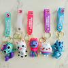 Cute Cat Keychain Bag Charm Doll Keyring Women Car Key Chain Llaveros Anime Gato Accessories Gift